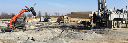 Muovitech levererar geoenergi i Tulsa, Oklahoma.